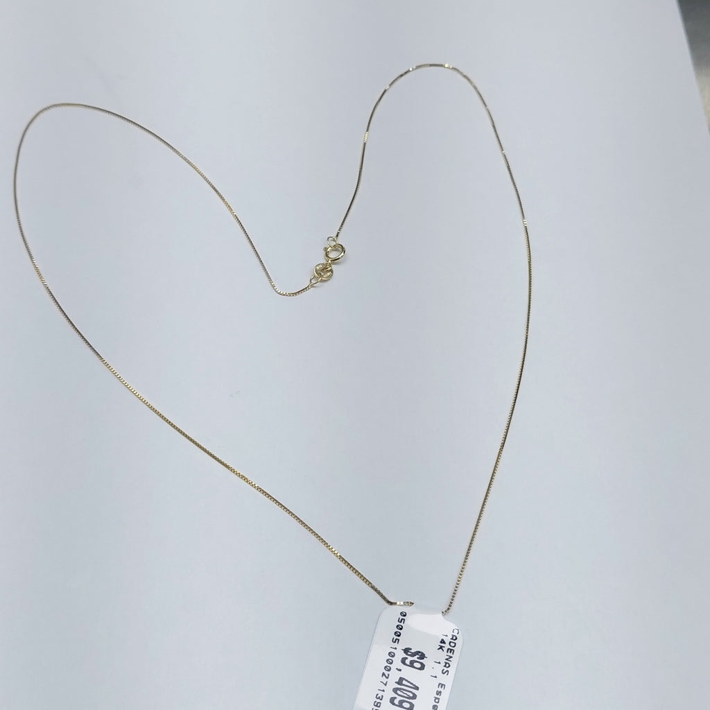 CADENAS ESPECIAL ORO 14K 1.1 (NUEVO)