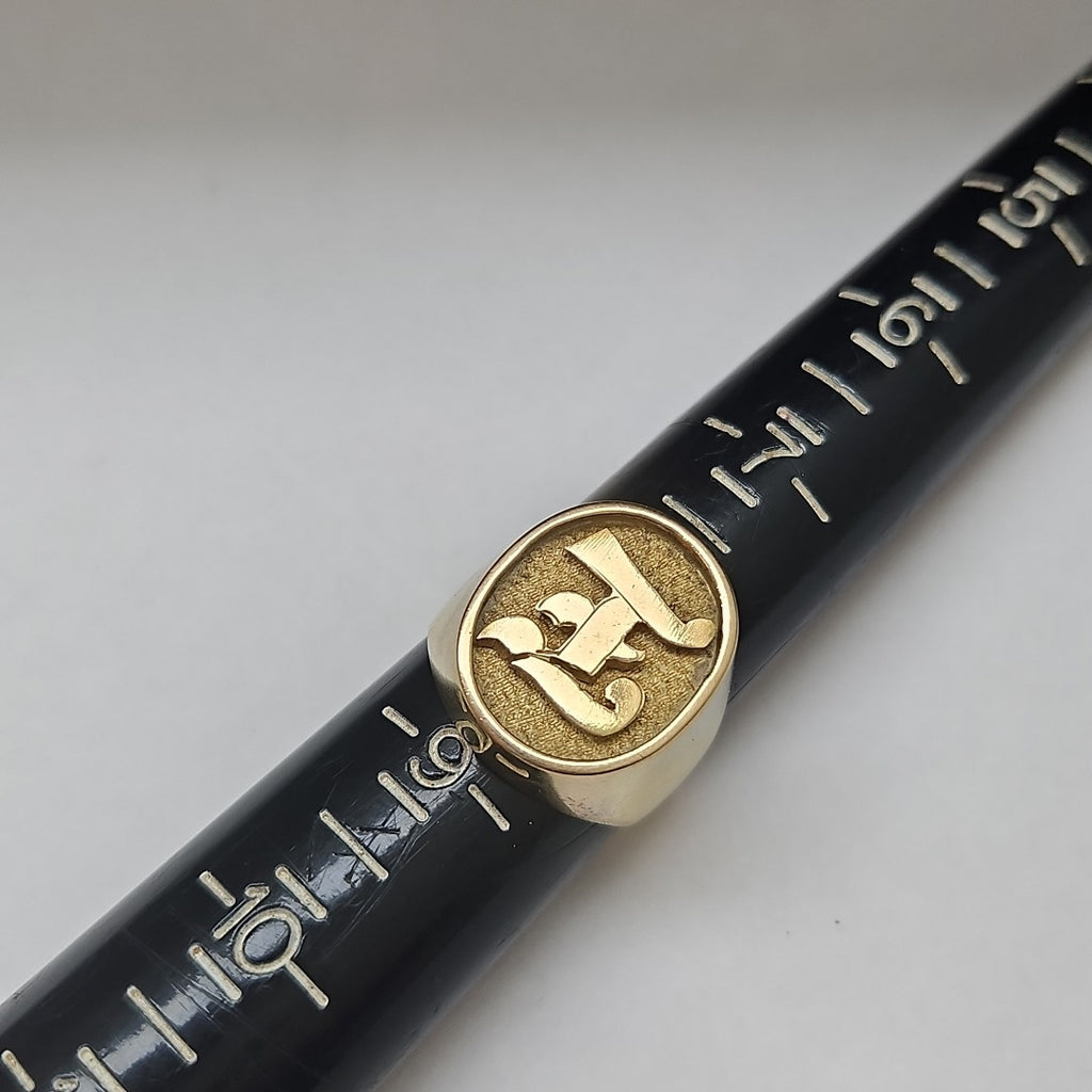 ANILLO ORO 14 K 11.4 GRMS (SEMINUEVO)