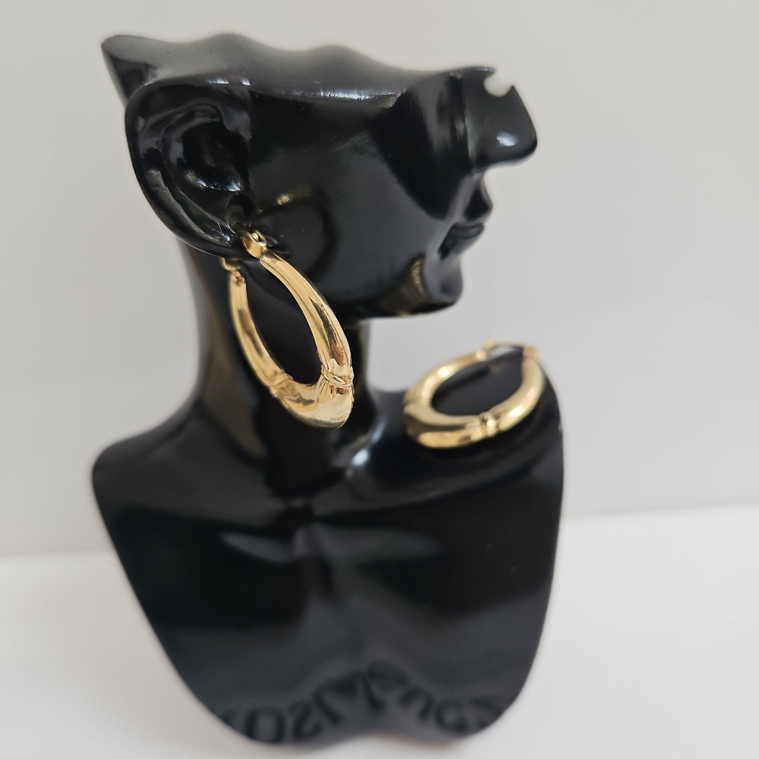ARETES PAR ORO 14 K 2,60 GRMS (SEMINUEVO)