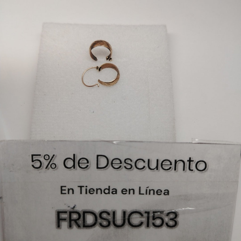 ARRACADAS PAR ORO 10 K 0,70 GRMS (SEMINUEVO)