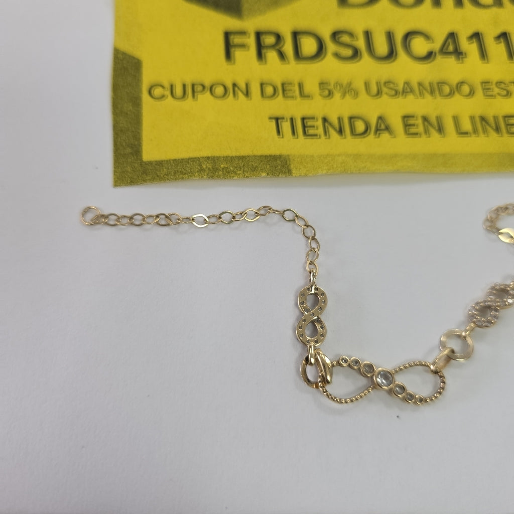 PULSERA ORO 14 K 3.2 GRMS (SEMINUEVO)