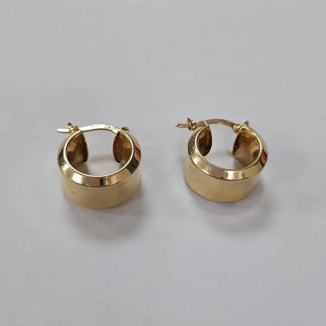 ARRACADAS PAR ORO 14 K 3.6 GRMS (SEMINUEVO)