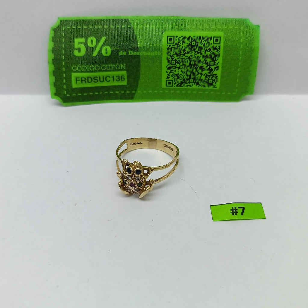 ANILLITO ORO 10 K 2.6 GRMS (SEMINUEVO)