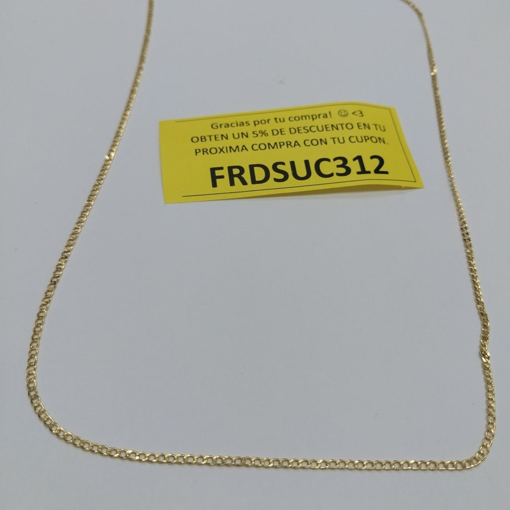 CADENAS BARBADA AMARILLA ORO 14K 2 (NUEVO)