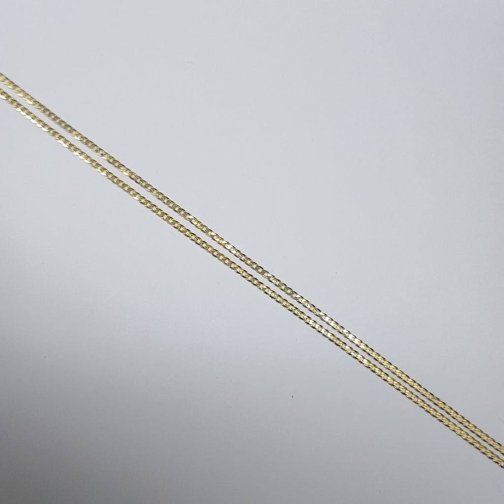 CADENAS BARBADA AMARILLA ORO 14K 2.1 (NUEVO)