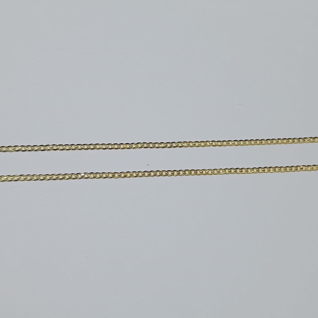 CADENAS BARBADA AMARILLA ORO 14K 2.2 (NUEVO)