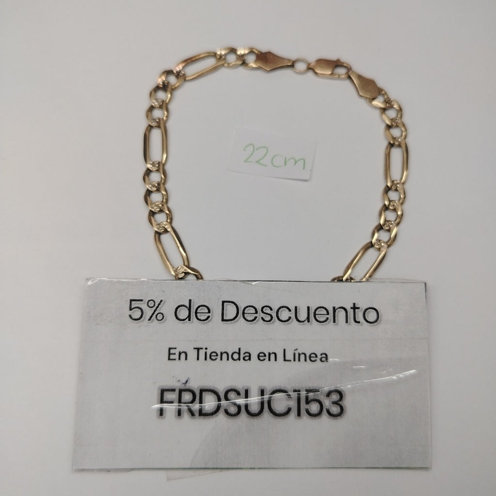 PULSERA ORO 10 K 13.5 GRMS (SEMINUEVO)