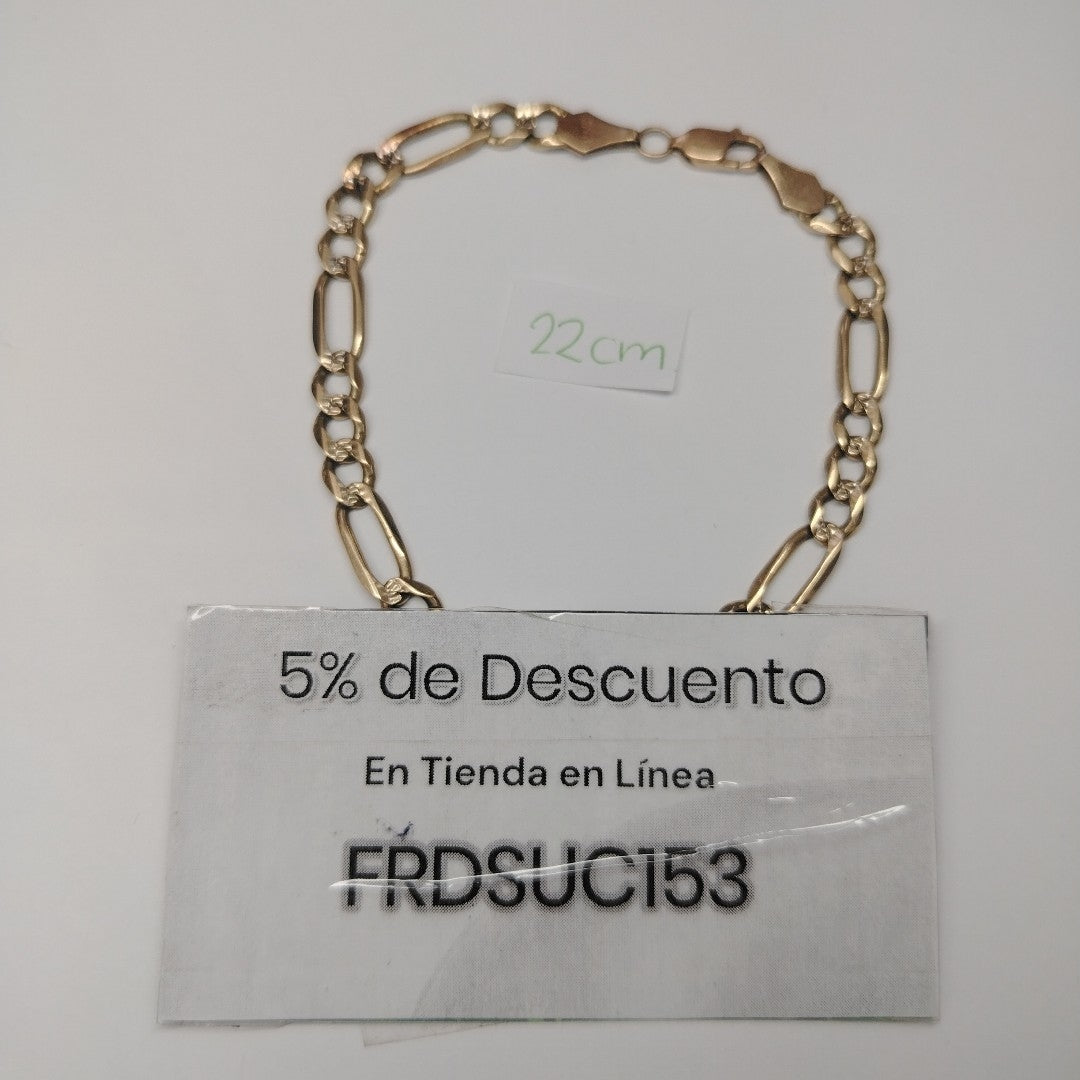 PULSERA ORO 10 K 13.5 GRMS (SEMINUEVO)