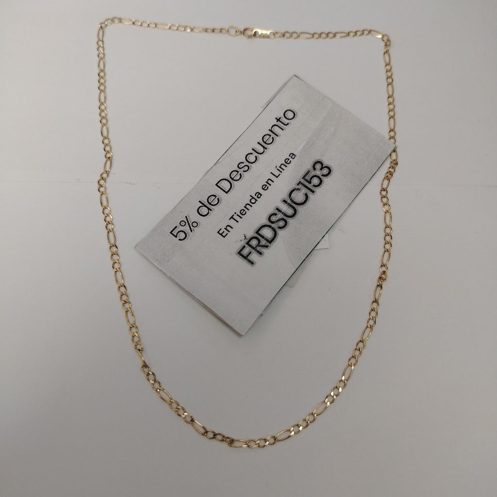 CADENA ORO 14 K 3.9 GRMS (SEMINUEVO)
