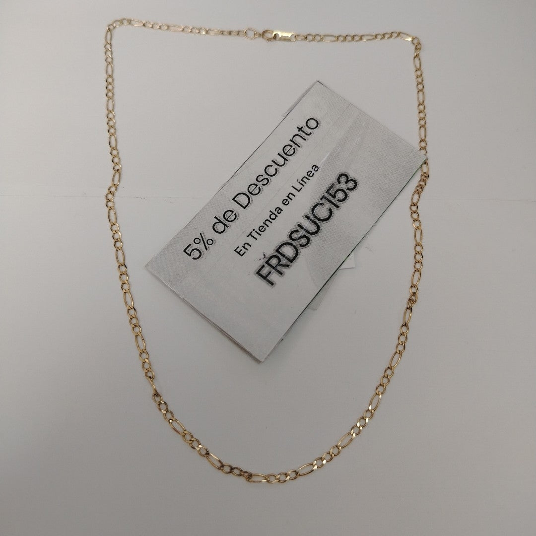 CADENA ORO 14 K 3.9 GRMS (SEMINUEVO)
