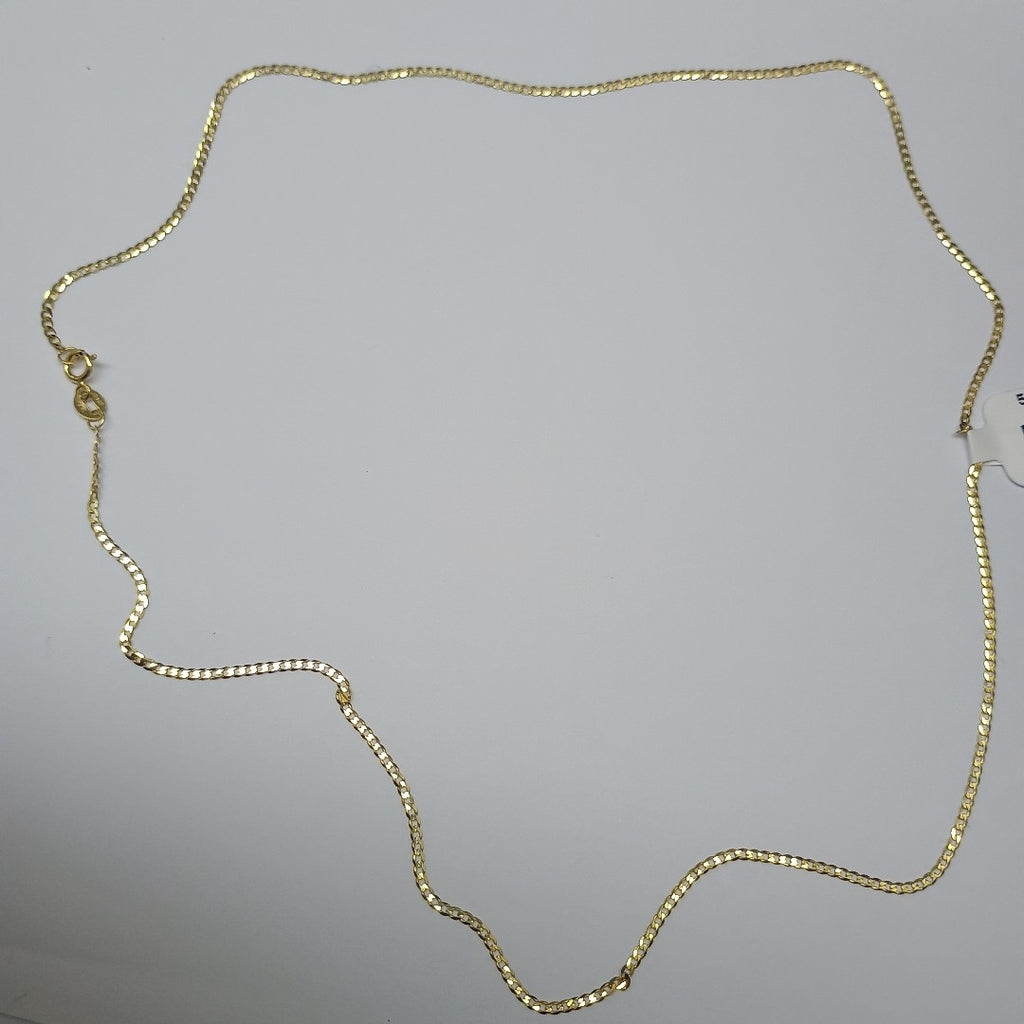 CADENAS BARBADA AMARILLA ORO 14K 1.9 (NUEVO)