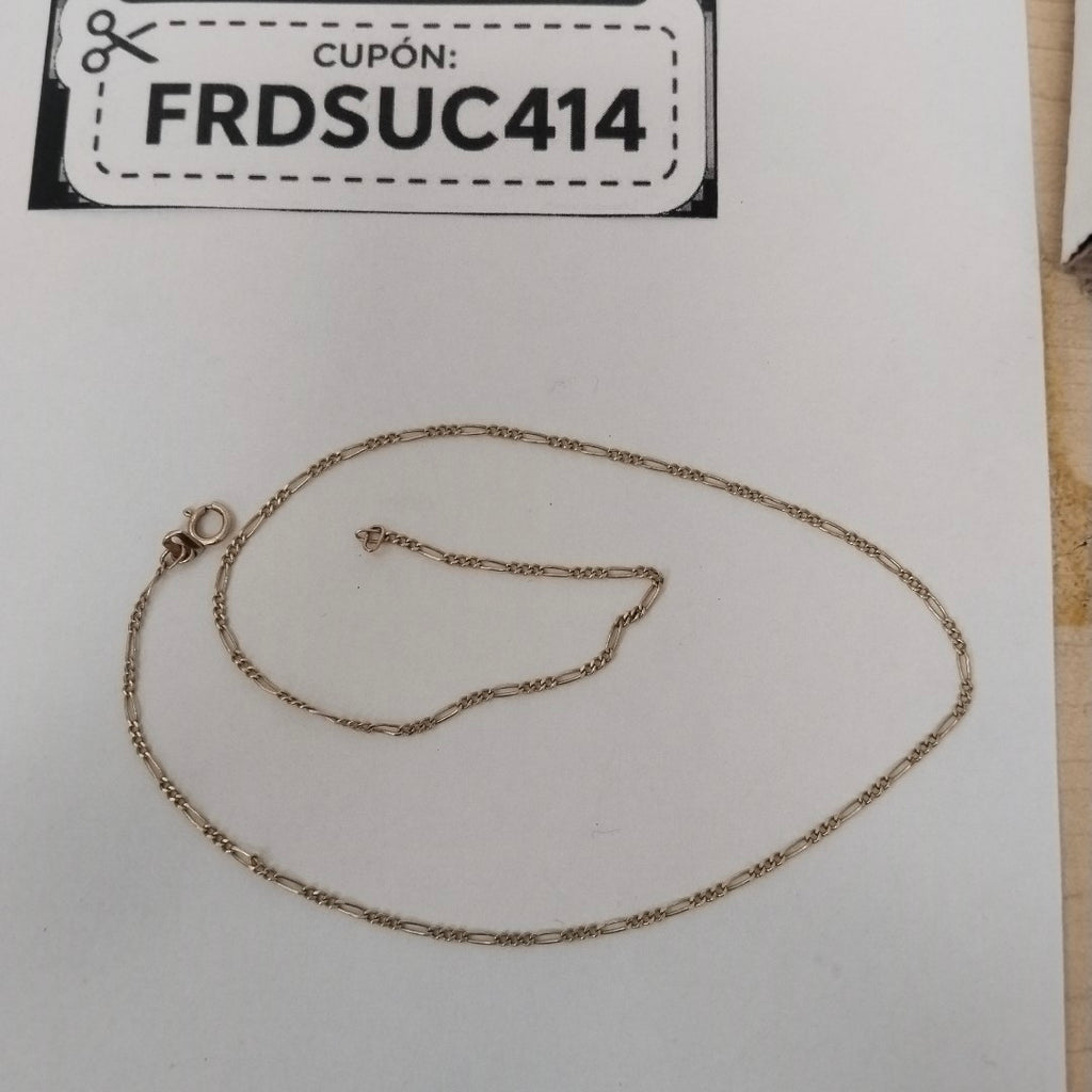 CADENA ORO 14 K 1.8 GRMS (SEMINUEVO)