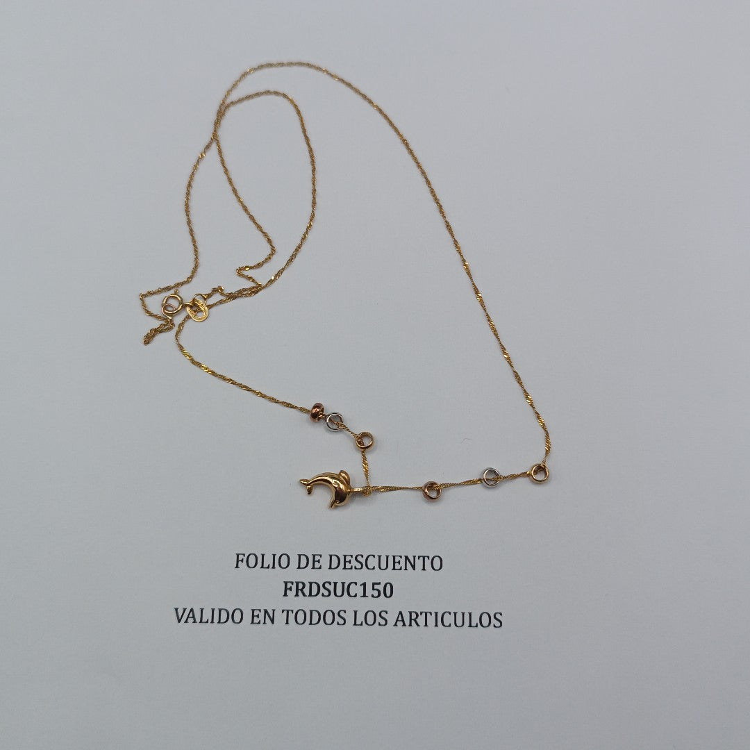 CADENA ORO 10 K 1.2 GRMS (SEMINUEVO)