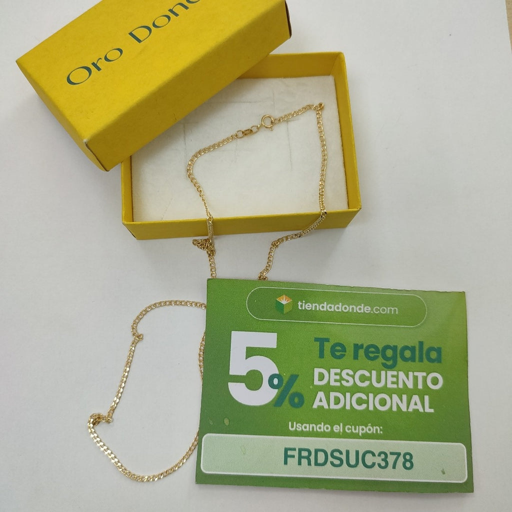 CADENAS BARBADA AMARILLA ORO 14K 1.9 (NUEVO)