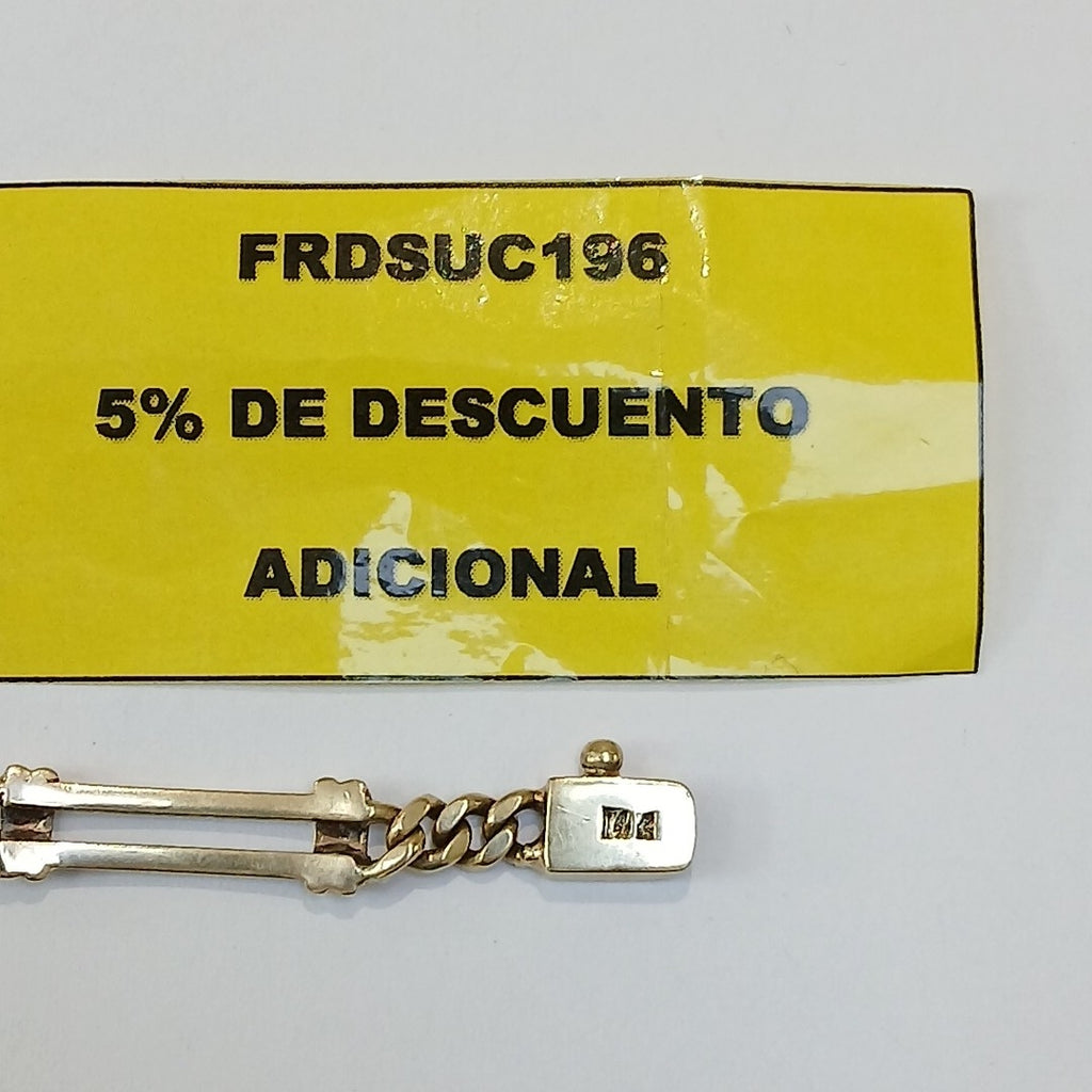 PULSERA ORO 14 K 15.3 GRMS (SEMINUEVO)