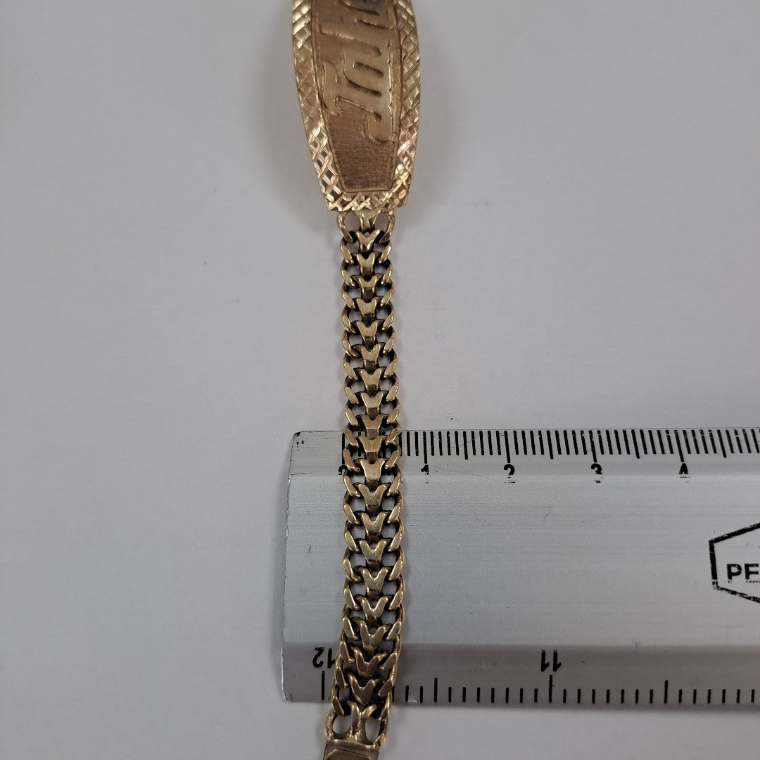 ESCLAVA ORO 10 K 13.8 GRMS (SEMINUEVO)