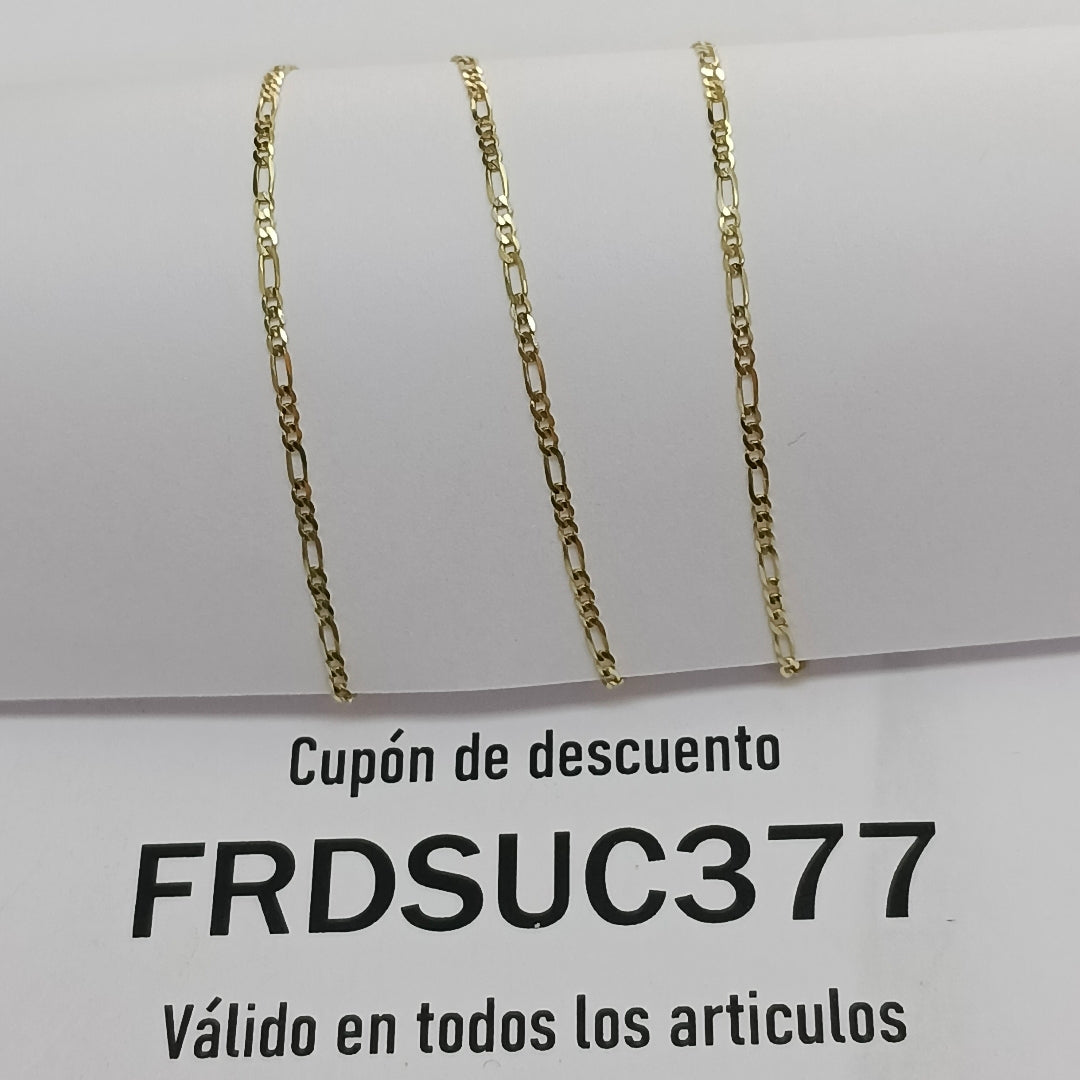 CADENAS CARTIER 3 1 AMARILLA ORO 14K 2 (NUEVO)