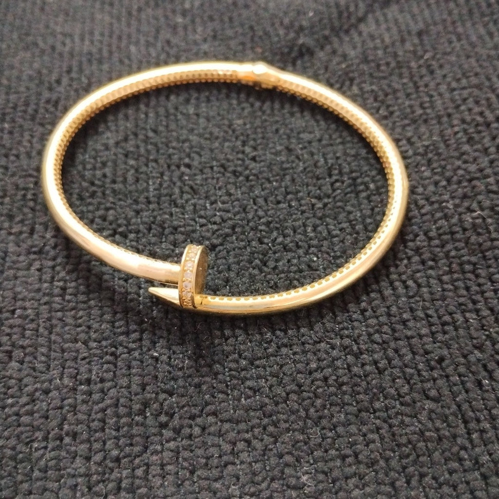 PULSERA RIGIDA ORO 10 K 9.1 GRMS (SEMINUEVO)