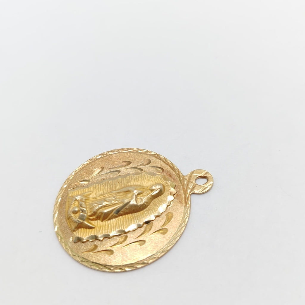 MEDALLA RELIGIOSA ORO 10 K 4.5 GRMS (SEMINUEVO)