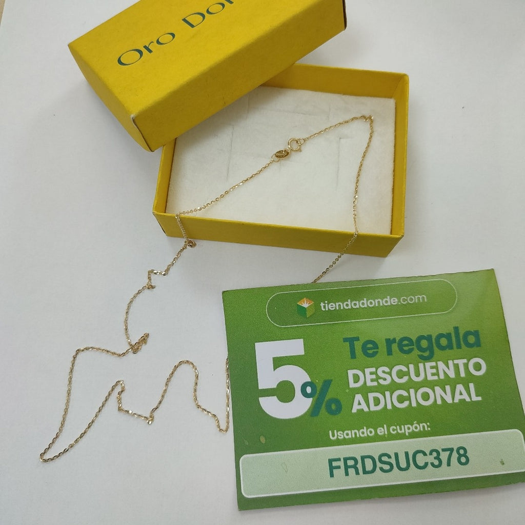 CADENAS ESPECIAL ORO 14K 1.4 (NUEVO)