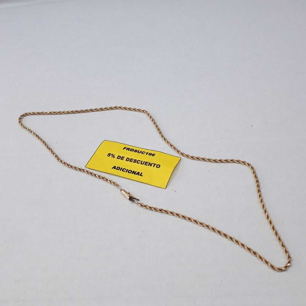 CADENA ORO 14 K 12,80 GRMS (SEMINUEVO)