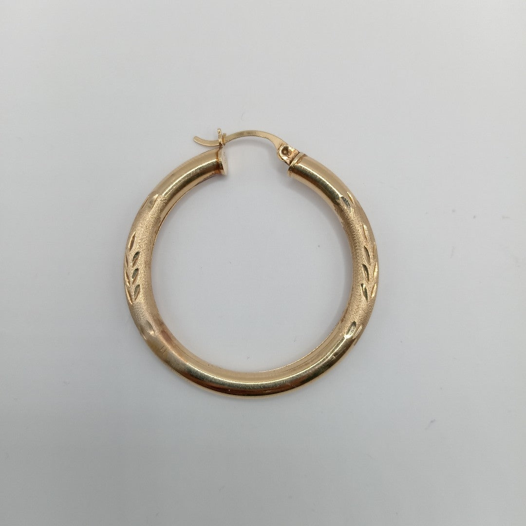 ARRACADAS PAR ORO 14 K 5,40 GRMS (SEMINUEVO)