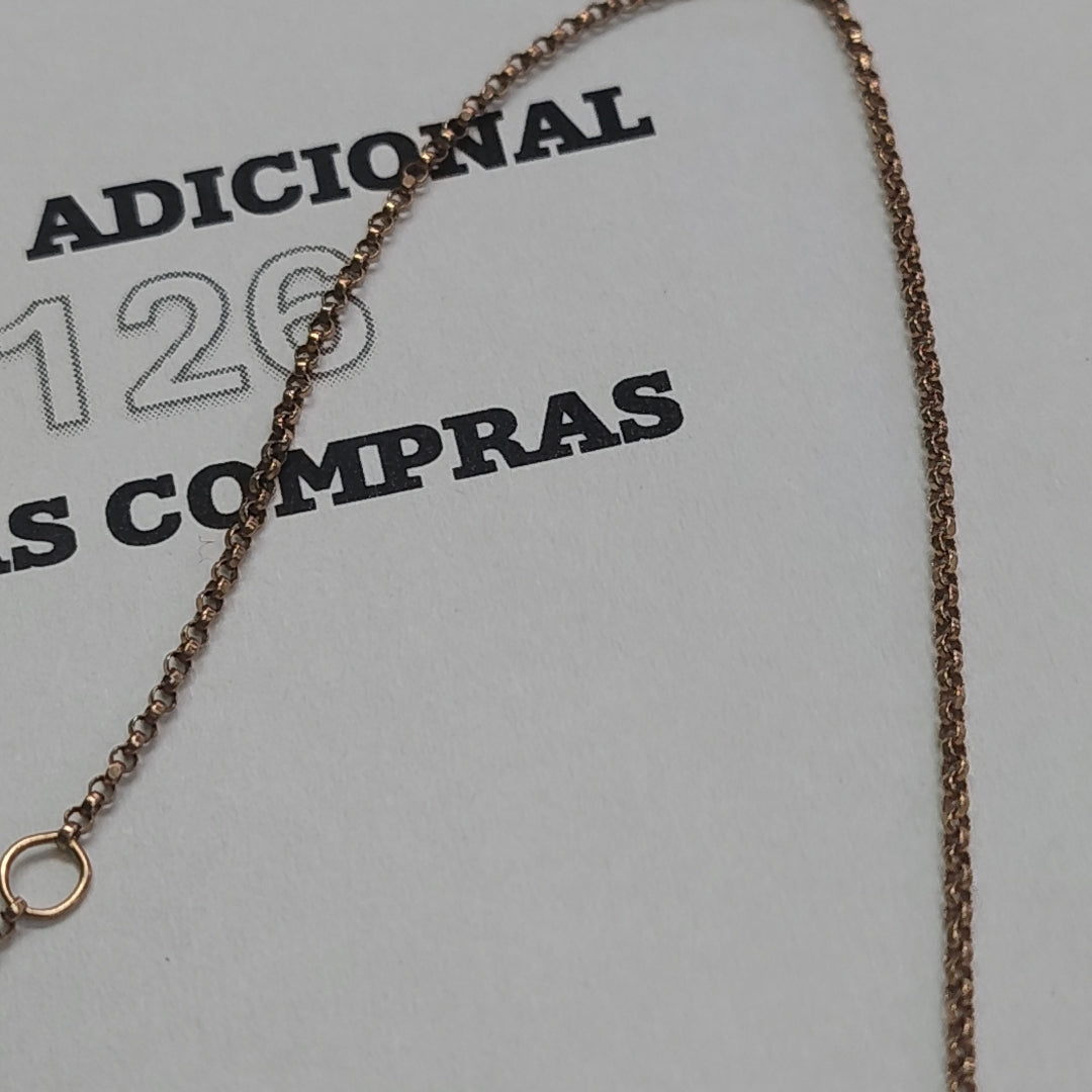 CADENA ORO 14 K 1,60 GRMS (SEMINUEVO)