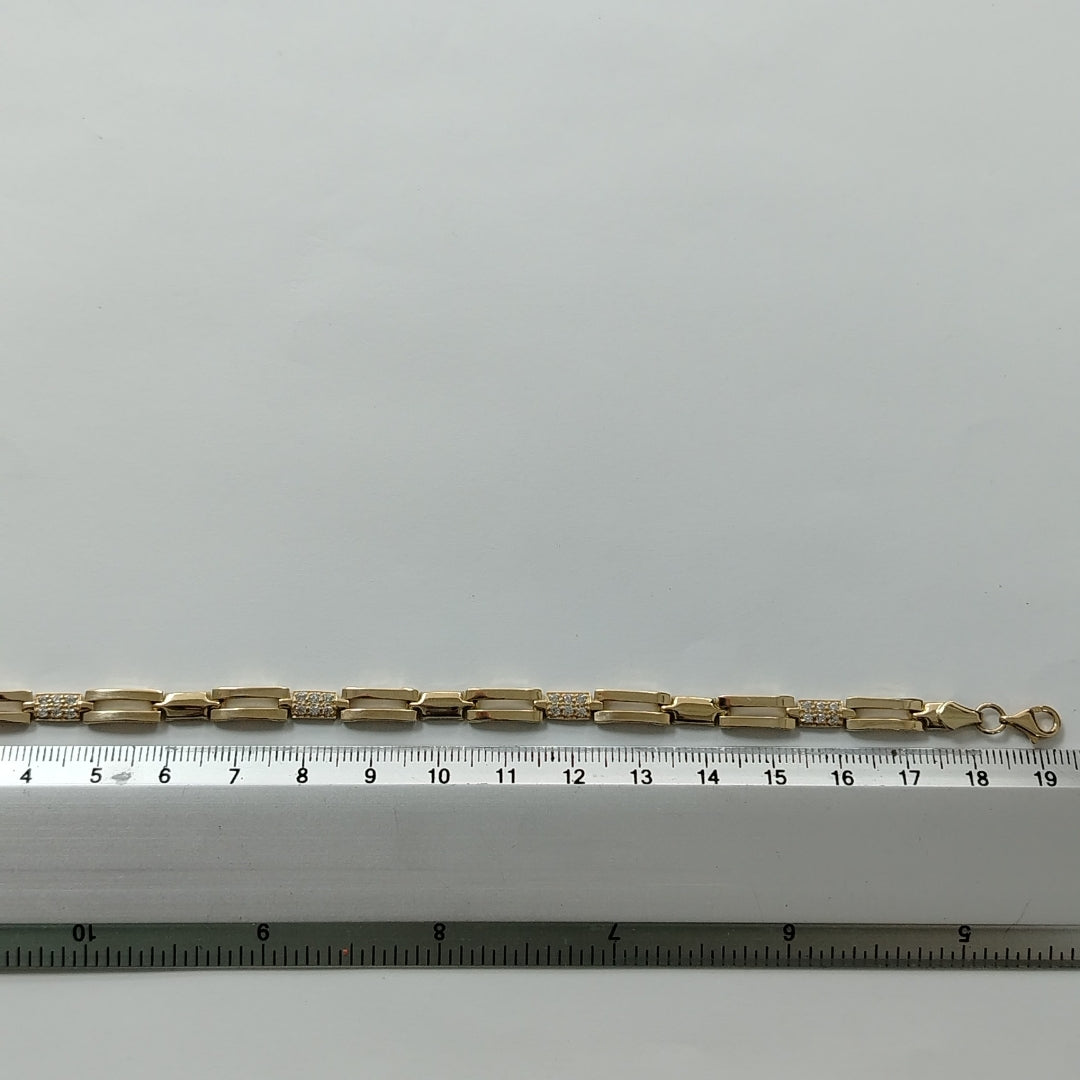 PULSERAS DAMA ORO 14K 7 (NUEVO)