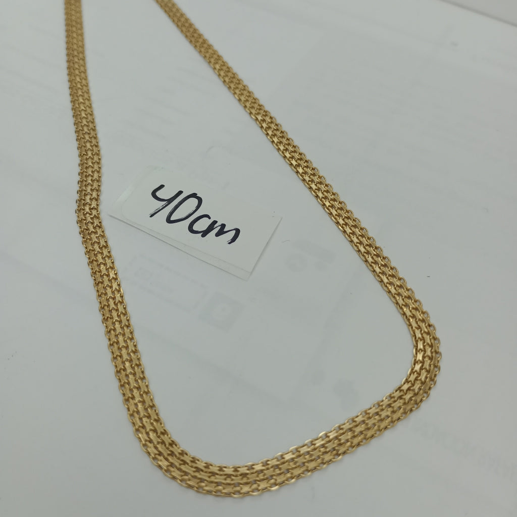 GARGANTILLA ORO 14 K 8,50 GRMS (SEMINUEVO)