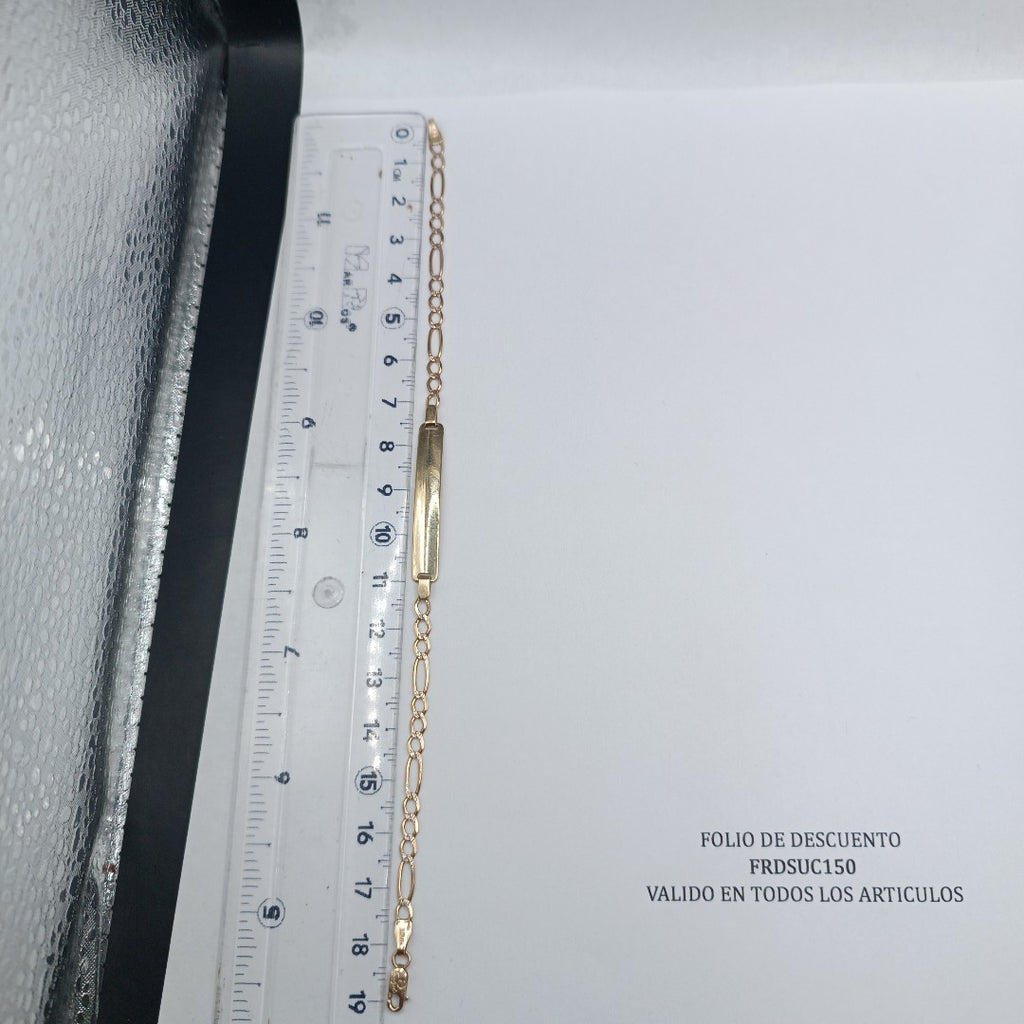 ESCLAVA ORO 14 K 3.7 GRMS (SEMINUEVO)