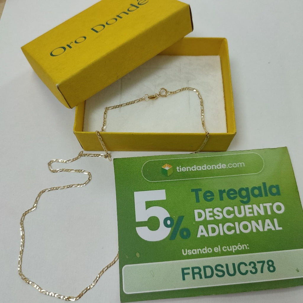 CADENAS CARTIER 3 1 AMARILLA ORO 14K 1.9 (NUEVO)