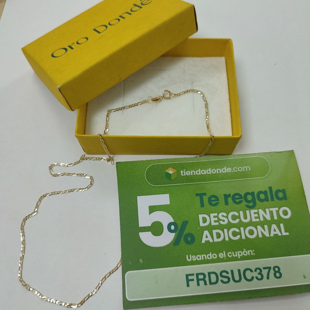CADENAS CARTIER 3 1 AMARILLA ORO 14K 1.9 (NUEVO)