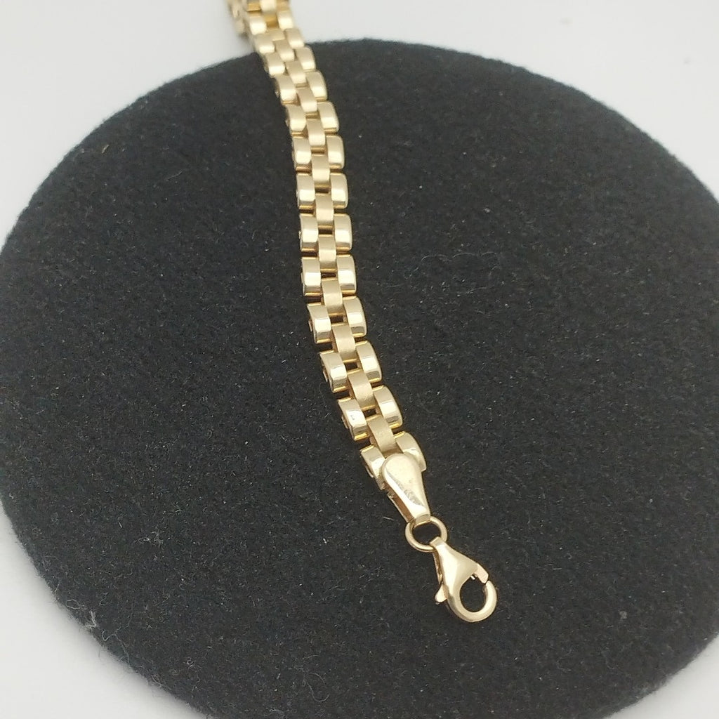 PULSERAS CABALLERO ORO 10K 8.9 (NUEVO)