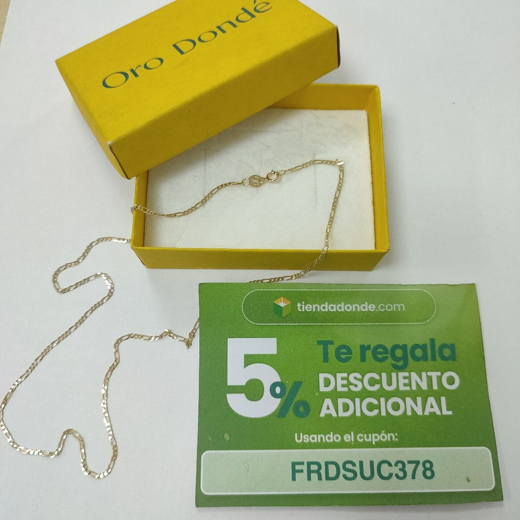 CADENAS CARTIER 3 1 AMARILLA ORO 14K 2 (NUEVO)