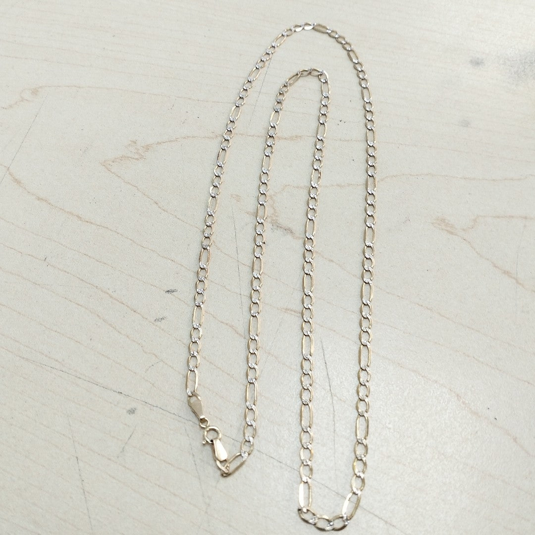 CADENA ORO, RODIADO 14 K 7.1 GRMS (SEMINUEVO)