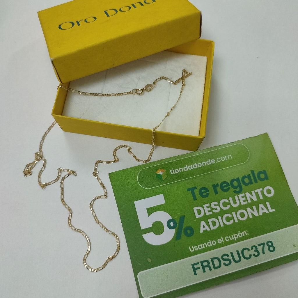 CADENAS CARTIER 3 1 AMARILLA ORO 14K 2.2 (NUEVO)