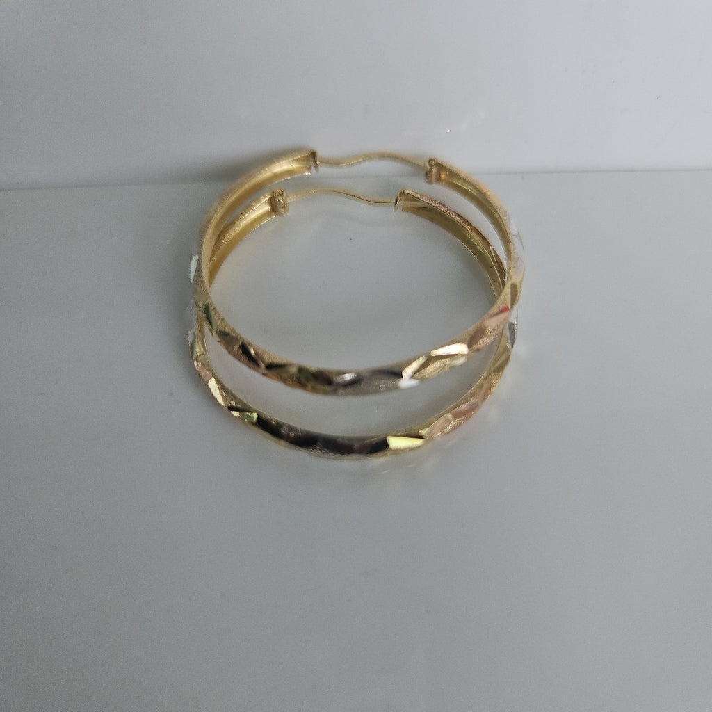 ARRACADAS PAR ORO 14 K 2 GRMS (SEMINUEVO)