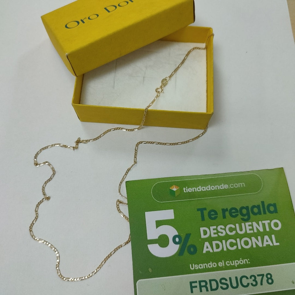 CADENAS CARTIER 3 1 AMARILLA ORO 14K 2.2 (NUEVO)