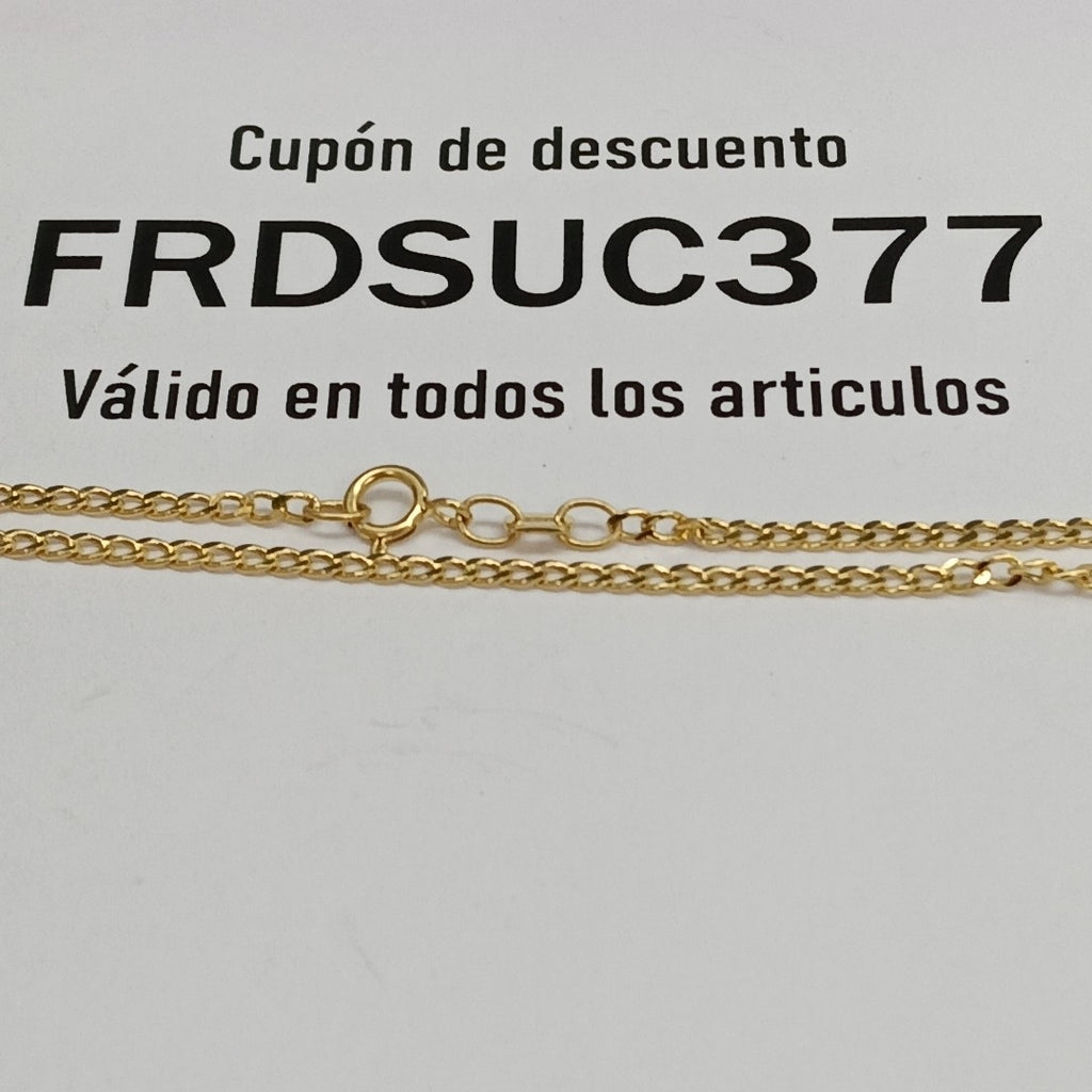 CADENAS BARBADA AMARILLA ORO 14K 2 (NUEVO)