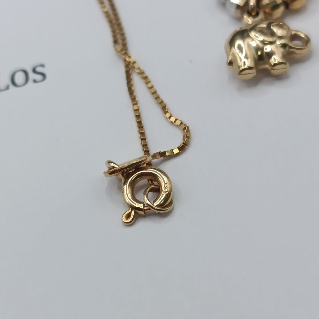 GARGANTILLA ORO 14 K 4.5 GRMS (SEMINUEVO)