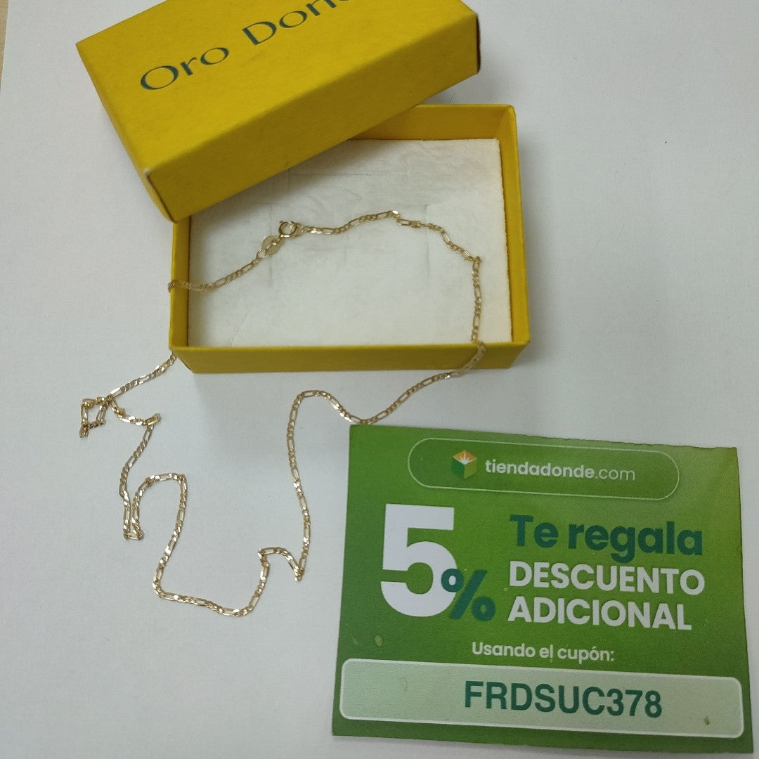 CADENAS CARTIER 3 1 AMARILLA ORO 14K 2 (NUEVO)
