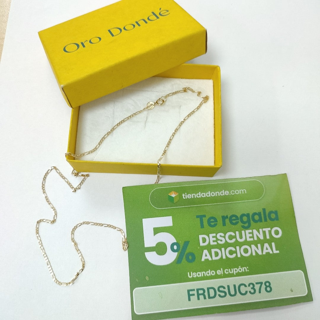 CADENAS CARTIER 3 1 AMARILLA ORO 14K 2 (NUEVO)