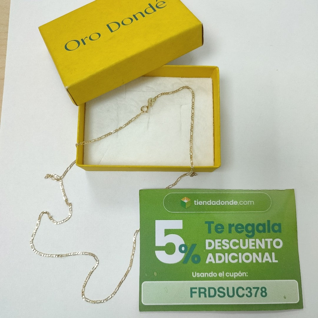 CADENAS CARTIER 3 1 AMARILLA ORO 14K 2 (NUEVO)