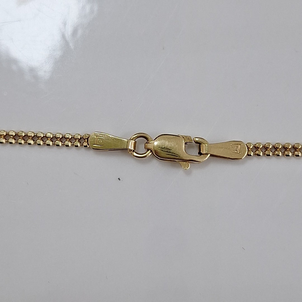 GARGANTILLA ORO 14 K 6.3 GRMS (SEMINUEVO)