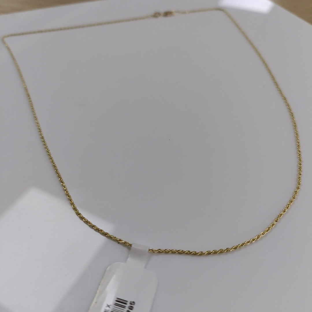 CADENA TORZAL 14K 55 CM 2.9 GR (NUEVO)