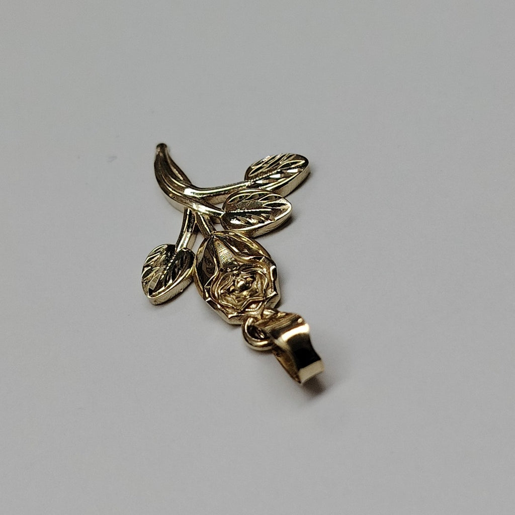 DIJE ROSA 10K 1.5 GR (NUEVO)
