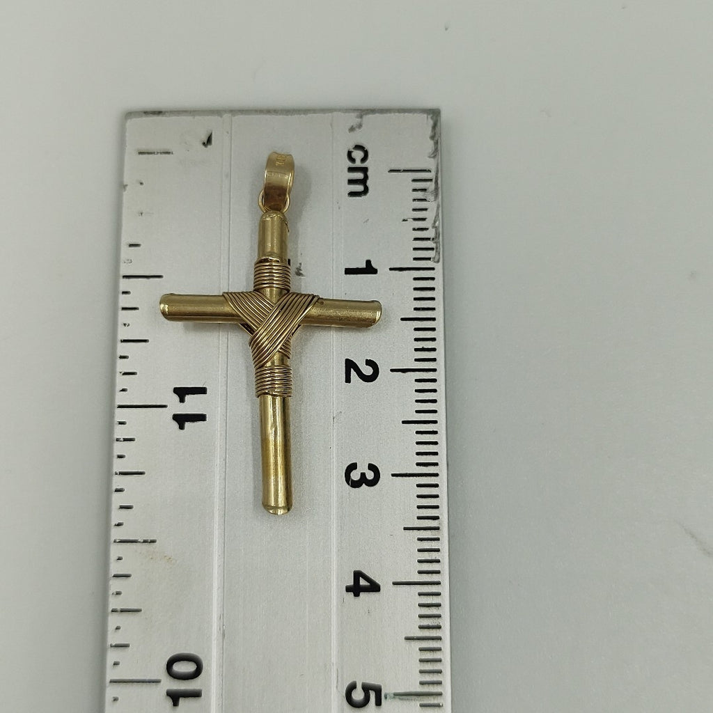 CRUZ, DIJE ORO 10 K 1.5 GRMS (SEMINUEVO)