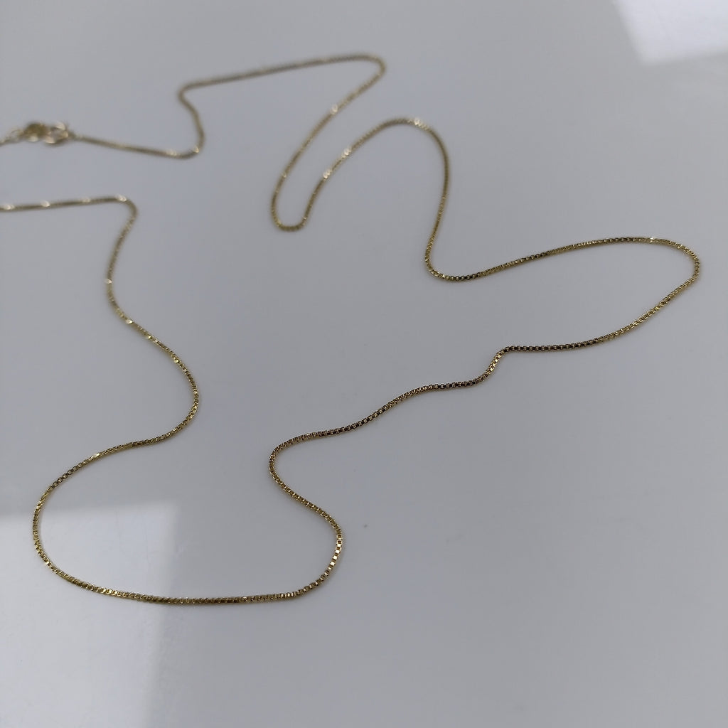 CADENA VENECIANO 14K 55 CM 1.8 GR (NUEVO)