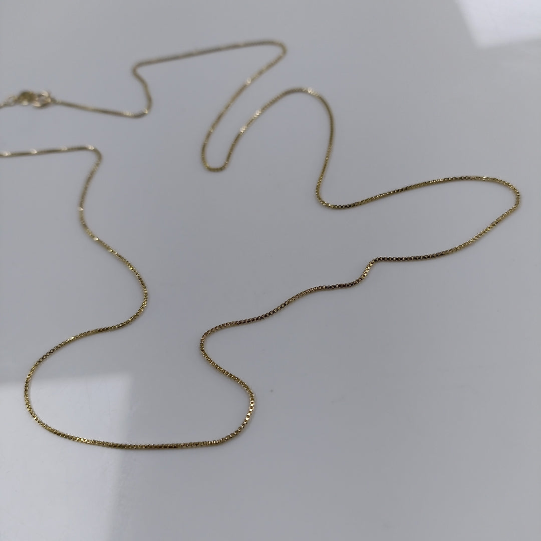 CADENA VENECIANO 14K 55 CM 1.8 GR (NUEVO)