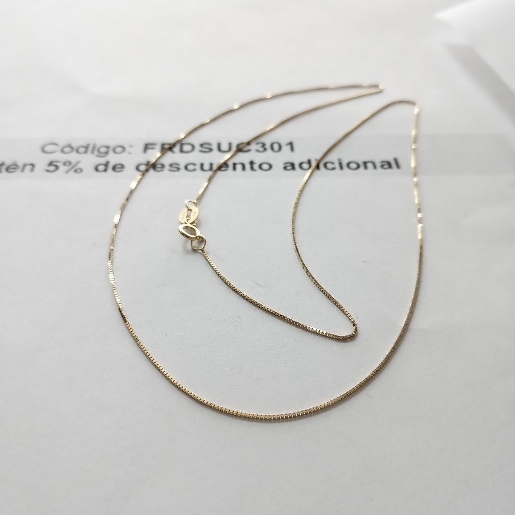 CADENAS ESPECIAL ORO 14K 1.1 (NUEVO)